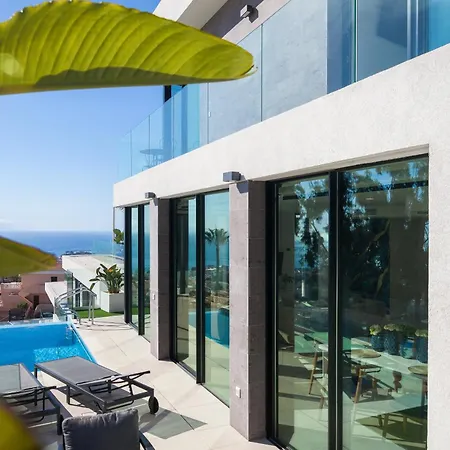 Villa F With Private, Heated Pool And Amazing Ocean View The View Tenerife 别墅