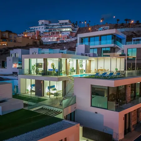 Vila Villa F With Private, Heated Pool And Amazing Ocean View The View Tenerife Costa Adeje (Tenerife)