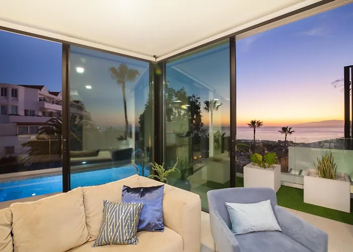 200m² New F With Private, Heated Pool And Amazing Ocean View. Costa Adeje (Tenerife)