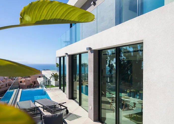 200m² New F With Private, Heated Pool And Amazing Ocean View. ヴィラ