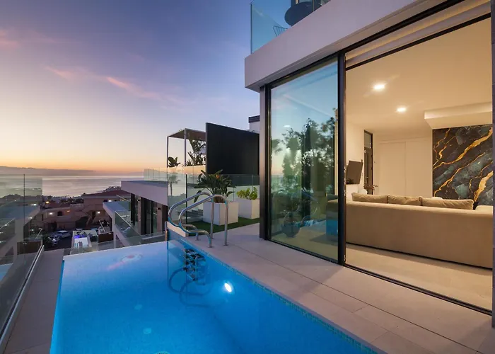 200m² New F With Private, Heated Pool And Amazing Ocean View. * Costa Adeje (Tenerife)