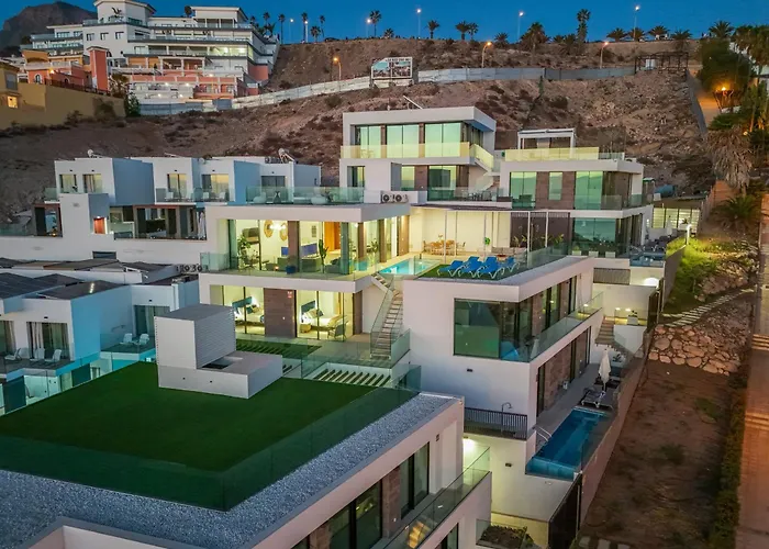 200m² New F With Private, Heated Pool And Amazing Ocean View. ヴィラ *