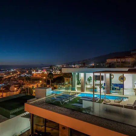 빌라 F With Private, Heated Pool And Amazing Ocean View The View Tenerife *